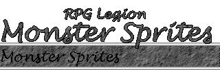 RPG Legion - Monster Sprites